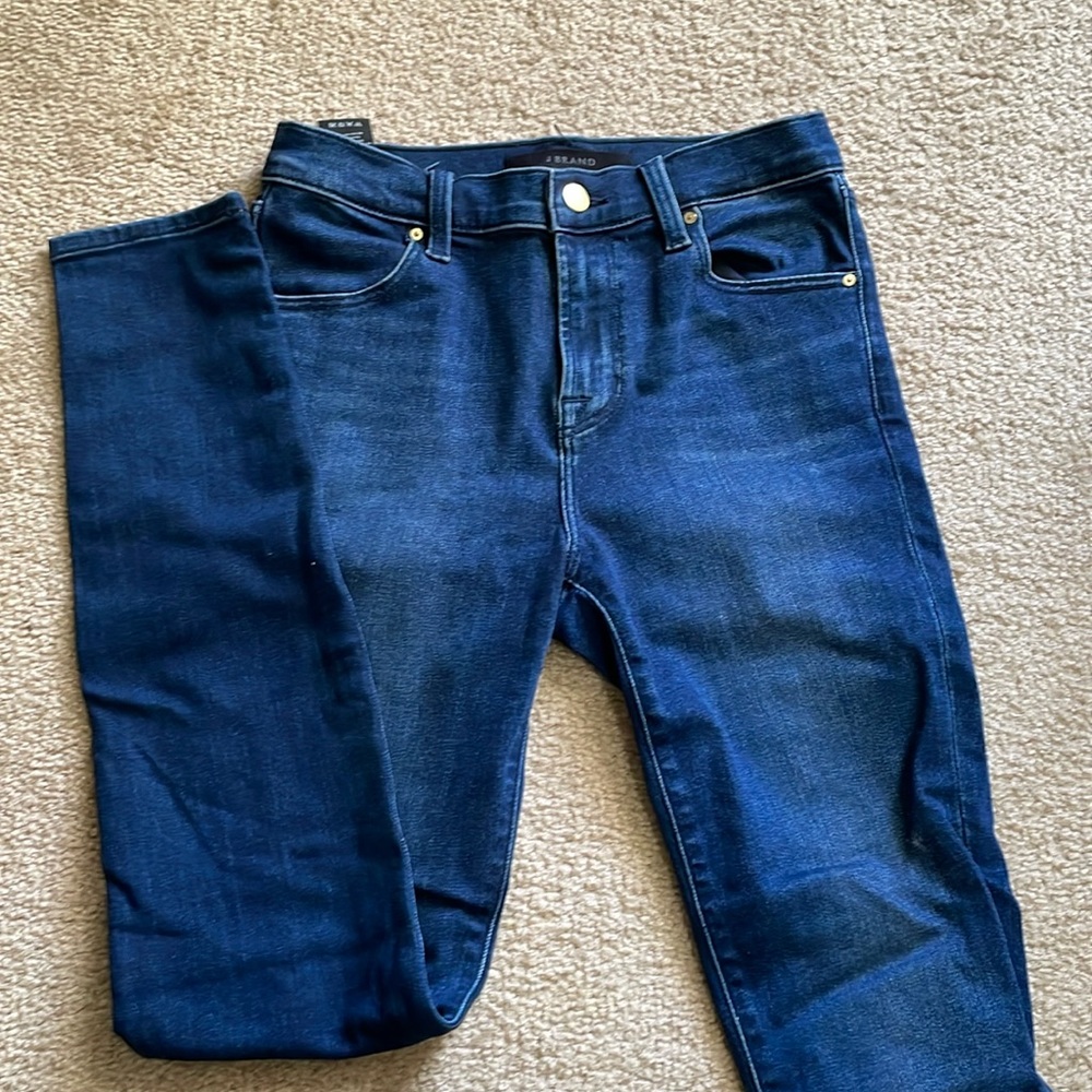 J brand dark wash Maria high rise skinny